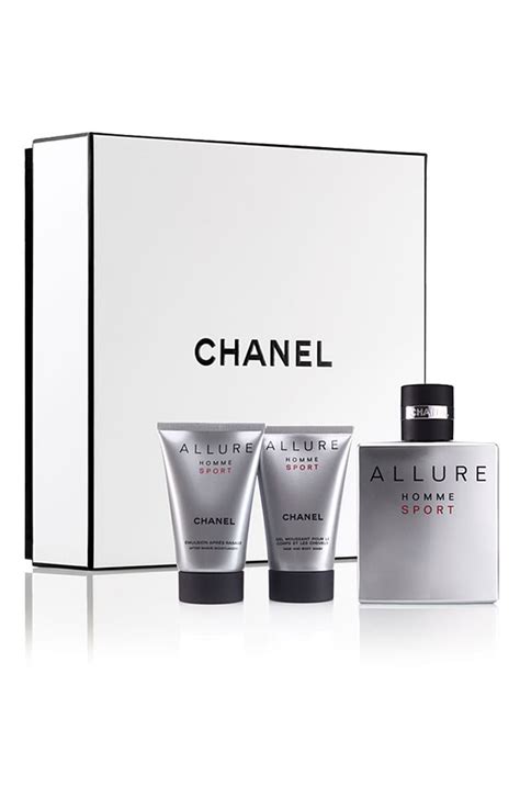 chanel allure gift set|men's chanel aftershave gift sets.